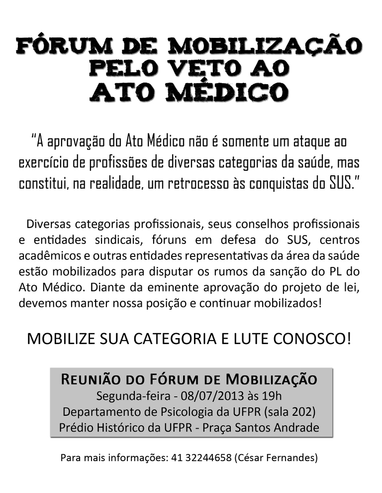 panfleto forum mobilizacoes