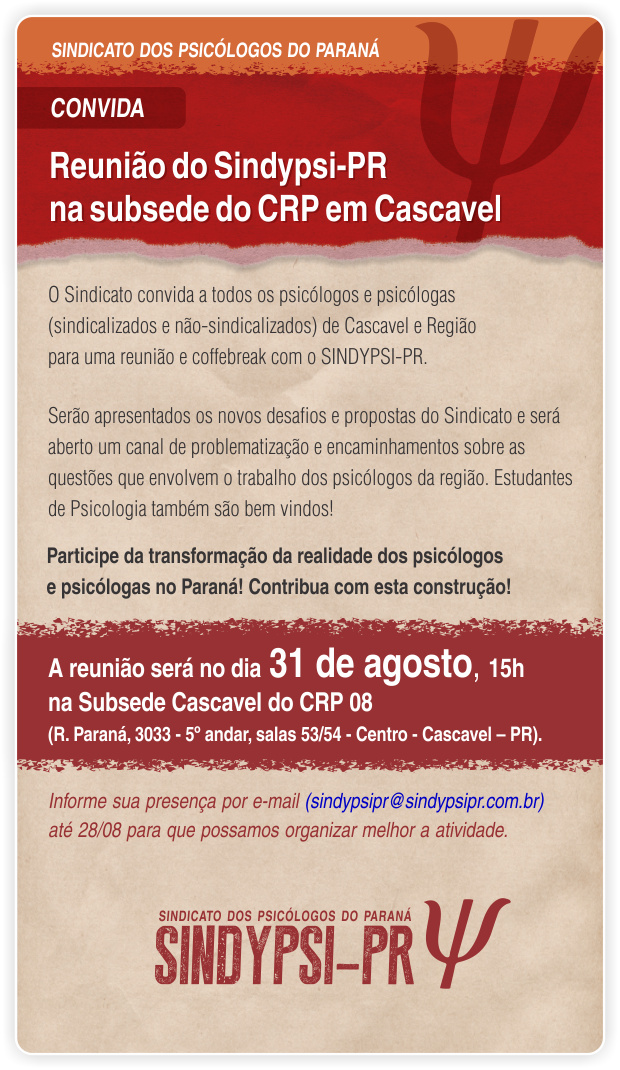 flyer reuniao cascavel