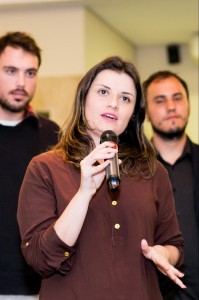 Fernanda Zanin, psicóloga especialista em saúde do trabalhador e integrante da Diretoria do Sindypsi PR Foto: Annelize Tozetto